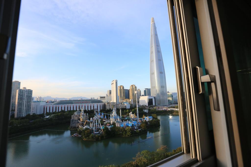 Lotte World Lake View Loft Szöul Kültér fotó